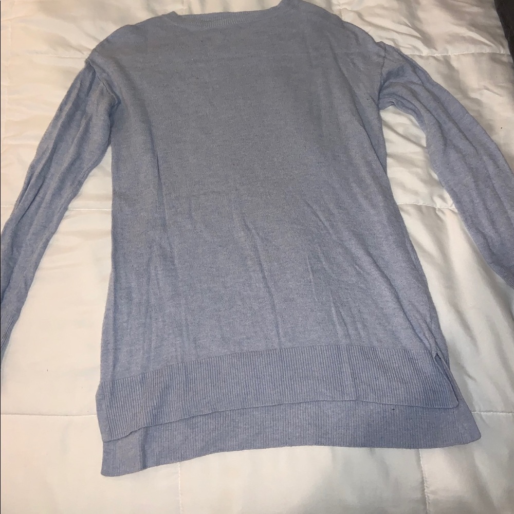 Blue sweater